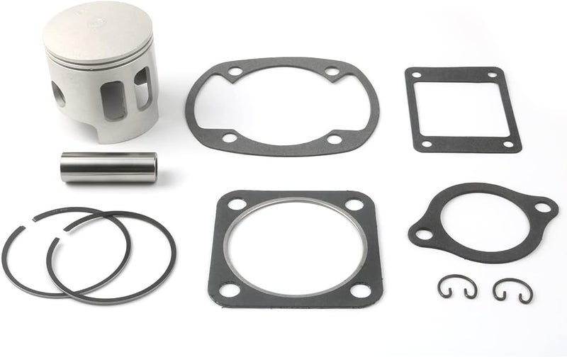 Jetuplusllc Fit Yamaha G1 2-Cycle Gas Golf Cart 1978-1989 Top End Piston Kit W/Gaskets | Standard Bore 68mm J10-11631-00-96,J10-11610-00-00 - Image 2